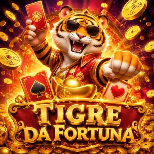 Slot Fortune Tiger com símbolos dourados em rolos