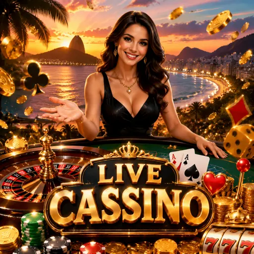 Mesa de roleta ao vivo com dealer brasileiro em transmissão de streaming HD