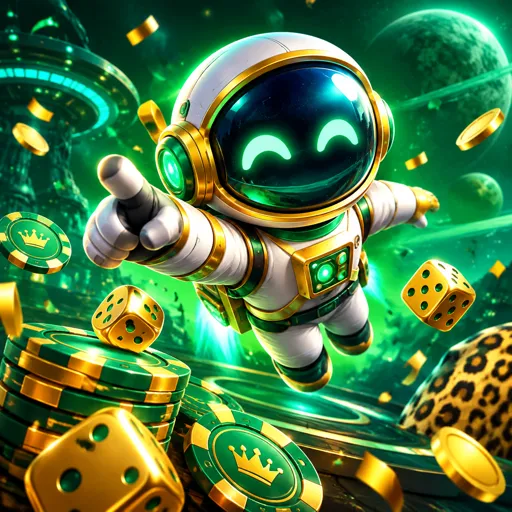 Interface do Spaceman durante uma rodada com botões de aposta e cash-out