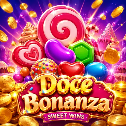 Slot Sweet Bonanza com frutas e doces coloridos nos rolos